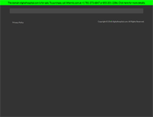 Tablet Screenshot of digitalhospital.com